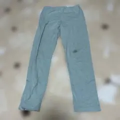 グレーのレギンス 120cm 汚れあり