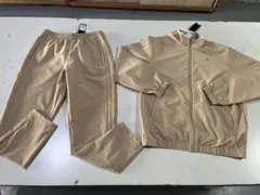 adidasアディダス ジャージ上下セットXL ベージュ ジャケット　パンツ新品