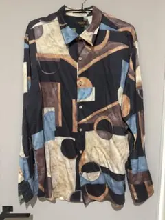 ⭐︎美品⭐︎Paul Smith 長袖シャツ 幾何学模様 Lサイズのサムネイル