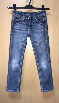 UNIQLO ユニクロ ブルージーンズ  スリムストレート　男女兼用　110