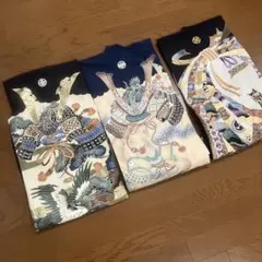 【男の子七五三】着物3着セットまとめて
