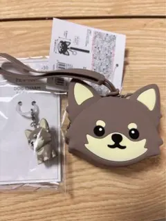 3COINS おやつポーチ、ドッグチャーム チワワ