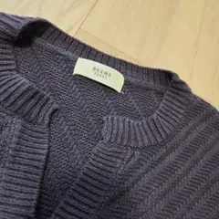 BEAMSネイビーニット