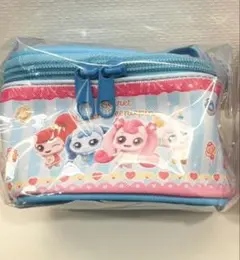 【新品】シークレット キャッチティニピン ミニバニティポーチ ブルー ポーチ ③
