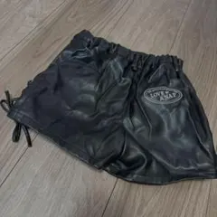 ANAPレザー　ショートパンツ120cm