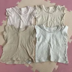 ベビー肌着 シャツ肌着 4枚セット　90センチ 西松屋