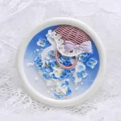 シーリングスタンプヘッド　 ♦︎星降る花かご♦︎