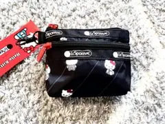 レスポートサック　サンリオ キティ　　2段コインケース　ポーチ