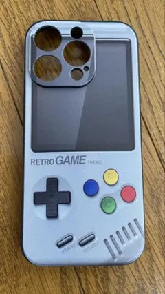 レトロゲームテーマ iPhone 16Pro 用ケース