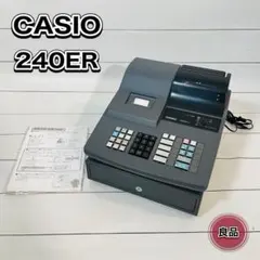 CASIO 電子レジスター 240ER 動作品 説明書/登録キー付き カシオのサムネイル