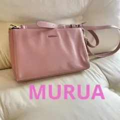MURUA ピンク 2wayバッグ ショルダー、トートのサムネイル