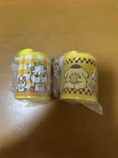 サンリオキャラクターズ コインシリンダー２　ポムポムプリン　コロコロクリリン