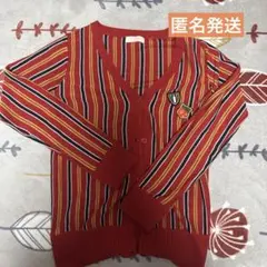 【新品未使用・WEGO】カーディガン（ストライプ）