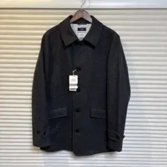 SHIPS HAMILTON LAMBSWOOL メルトン シングルピーコート