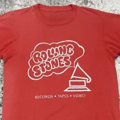 80s Rolling Stones ローリングストーンズ 赤杢 Tシャツ - メルカリ