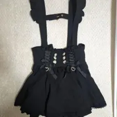 LIZLISA ハートバックルサスペンダー付スカパン - メルカリ