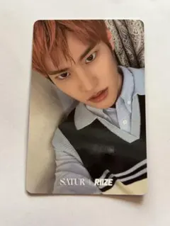 RIIZE SATUR 26ss 韓国限定 コラボ 特典 トレカ ソヒ