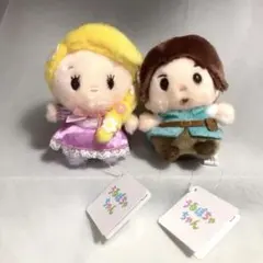 ラプンツェル ユージーン ぬいぐるみセット ディズニーストア ラプンツェル フリンライダー ユージーン