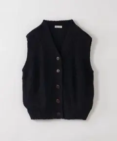 steven alan Vネックニットベスト　ネイビー　ニットベスト
