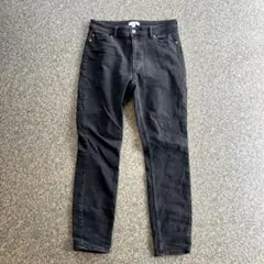 【C1】 H&M スキニーデニム ブラック サイズEUR40のサムネイル