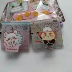 【未使用品】ちいかわ　アクリルシーンクリップ　2点