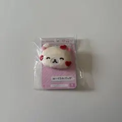 コリラックマ えもじーずぬいぐるみ バッジ