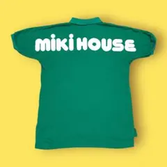 ミキハウス ポロシャツ ビッグロゴ Y2K 平成レトロ Tシャツ 90s〜00sのサムネイル