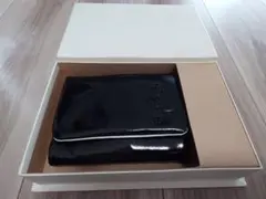 新品未使用 DIESEL 黒 ブラック 三つ折り財布