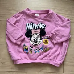 Litte♡ミニーちゃんトレーナー 90
