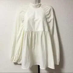 H＆M エイチアンドエム 長袖ブラウス XS りぼん