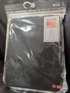 ユニクロ　ヒートテックタイツ　Lサイズ　ブラック　レギンス　スパッツ