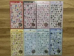 正規品　ボンボンドロップシール　サンリオもじ　全8種　コンプリート