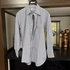 美品　dunhill ストライプ 長袖ワイシャツ 43-84