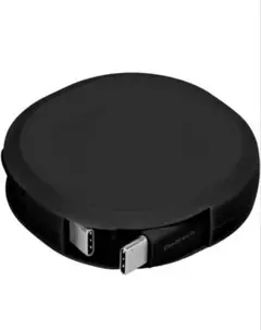 オウルテック 片引き 充電ケーブル 巻取り式 USB Type-CtoCケーブル
