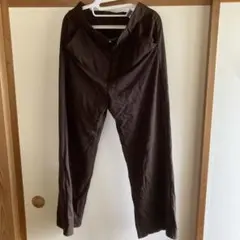GU ダークブラウン スラックス Lサイズ