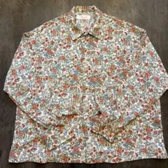 50s ヴィンテージ☆ペイズリー柄☆レーヨンシャツ☆シルクシャツ 