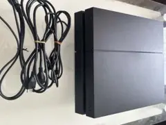 PS4 本体 ブラック 黒　電源ケーブル付き