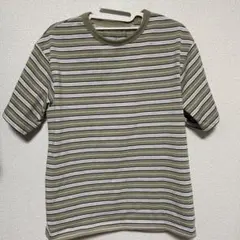 ストライプ Tシャツ M