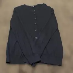 UNIQLO 黒 カーディガン Lサイズ