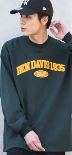 新品【BEN DAVIS】ベンデイビスカレッジBIG Tシャツ