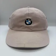 90s~　ヴィンテージ　Nissin　BMW　刺繍ロゴ　ベースボールキャップ
