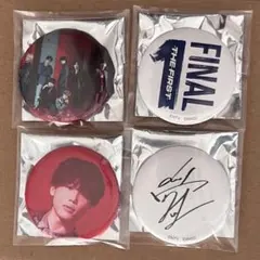 THE FIRST FINAL オリジナル缶バッジ 集合 ロゴ SHUNTO