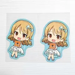 シンデレラガールズ ばくだん焼 森久保乃々 ステッカー シール 2枚セット