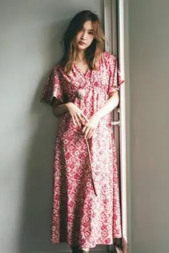 スナイデル　花柄ワンピース