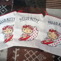 ハローキティ ポーチ 3点セット