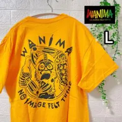 【美品】WANIMA ワニマ Tシャツ L イエロー 1回着用のみ バンT