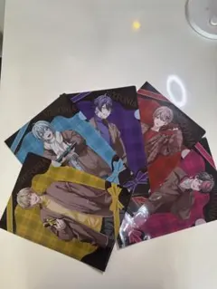 シクフォニ　クリアファイル 5枚セット　みこと　暇ナツ　いるま　こさめ　LAN