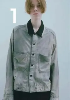 ancellm 25ss CHAMBRAY SHIRT JACKET 常田大希 常田大希着用 ANCELLM CHAMBRAY SHIRTS JACKET 2 - メルカリ