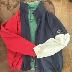 NAUTICA ナイロンジャケット 多色使い