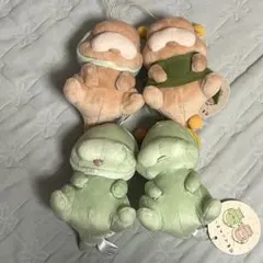 恐竜はじめました スーパー白亜マスコット　4つセット